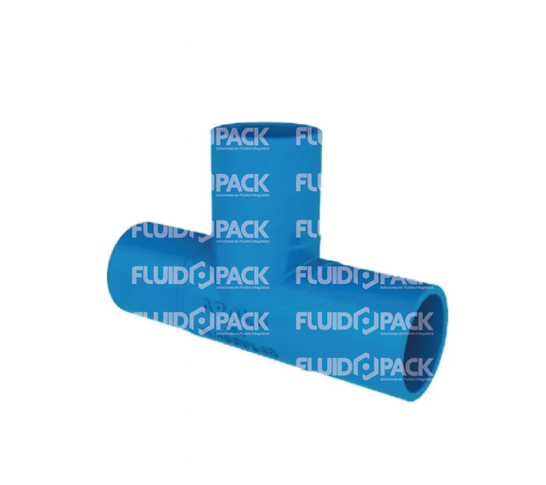 TEE H,D, EXT, LISO P/PVC