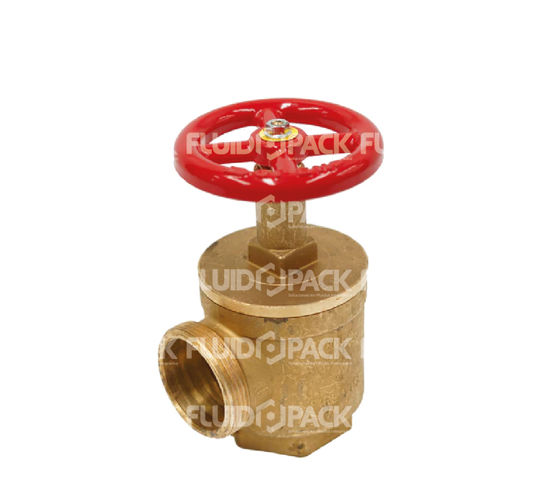 VALVULA ANGULAR BRONCE UL/FM H X M 300 lb A56 GIACO